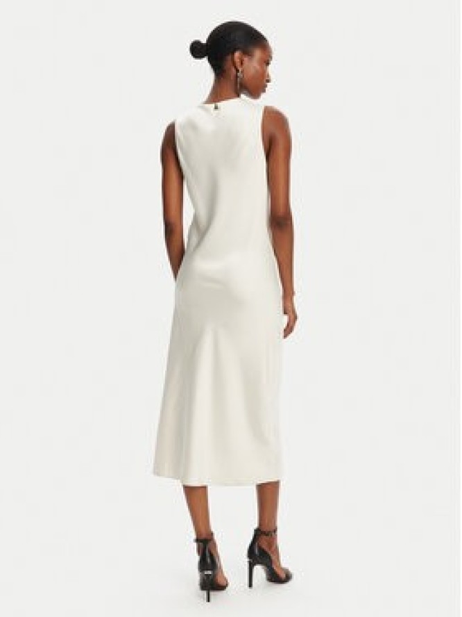 Patrizia Pepe Sukienka koktajlowa 2A2878/A563-B823 Écru Regular Fit