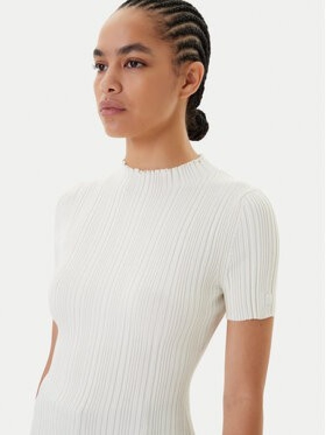 HUGO Sweter Sarphapilk 50542598 Beżowy Slim Fit