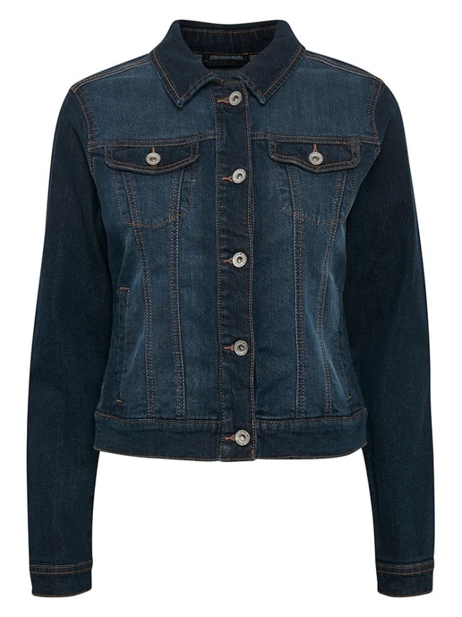 Kaffe Kurtka dżinsowa w kolorze granatowym rozmiar: 42