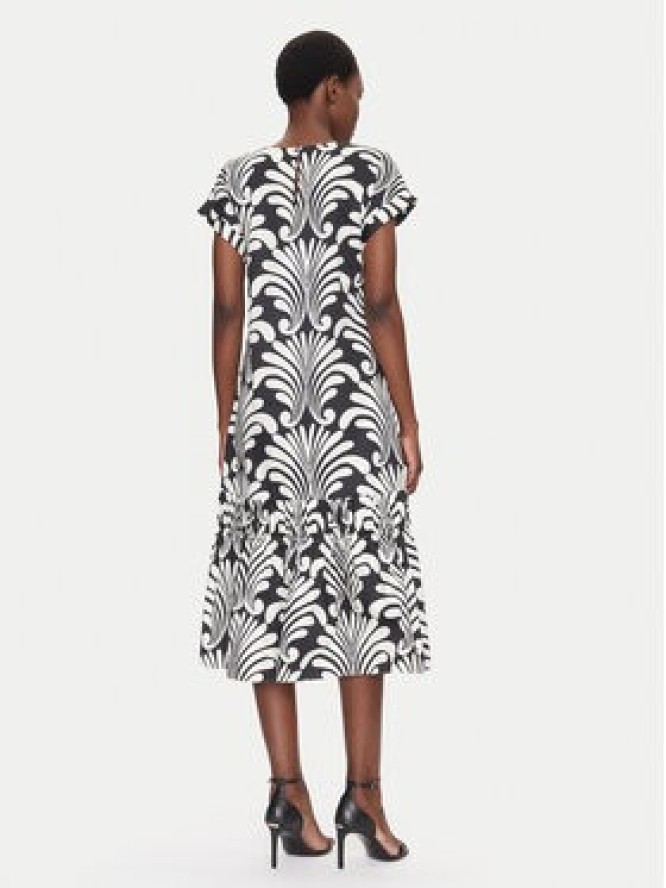 Luisa Spagnoli Sukienka codzienna Passito 541798 Czarny Regular Fit