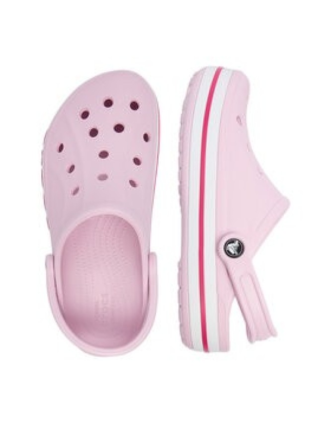Crocs Klapki Bayaband Clog 205089-6TG Różowy jasny