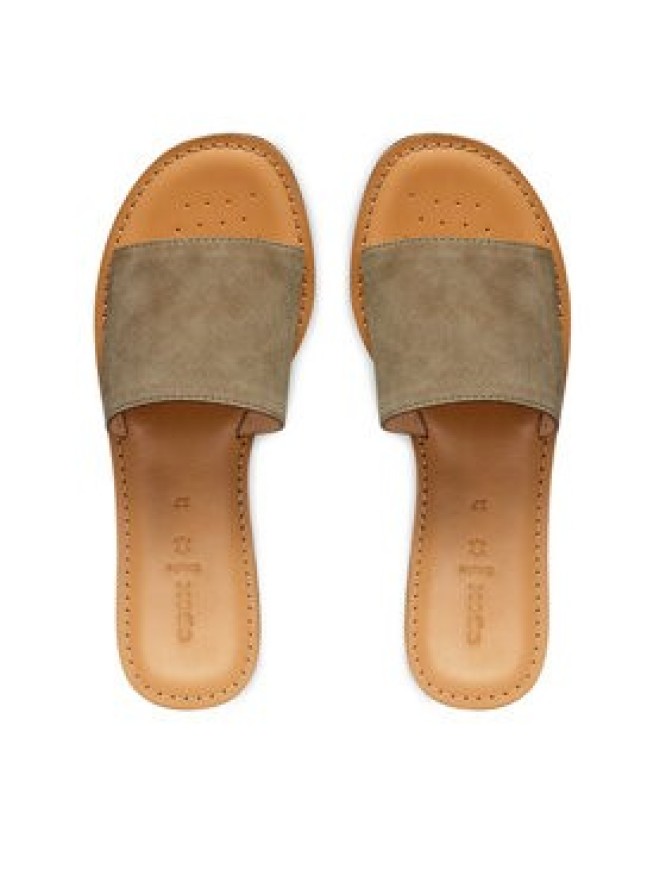 Geox Klapki D Maddalusiac D55YML 00021 C3016 Khaki