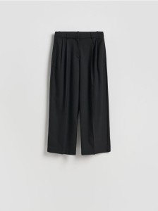 Spodnie carrot fit - czarny