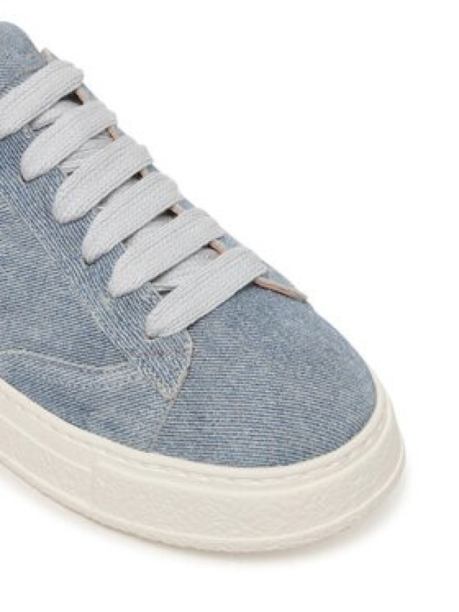 AGL Sneakersy Giuly Lace UP D946001PGKA286E892 Niebieski