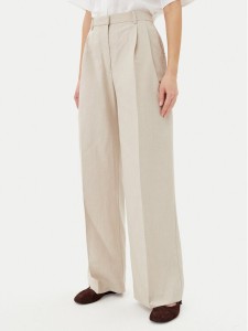 Tommy Hilfiger Spodnie materiałowe WW0WW45460 Beżowy Relaxed Fit