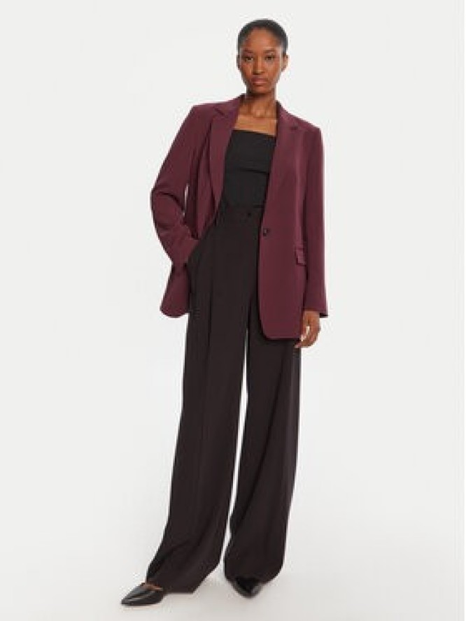 BOSS Marynarka Jocaluah 50490053 Fioletowy Regular Fit