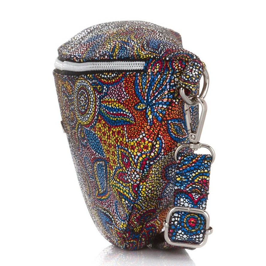 Skórzana saszetka nerka damska Paolo Peruzzi Z-15-O