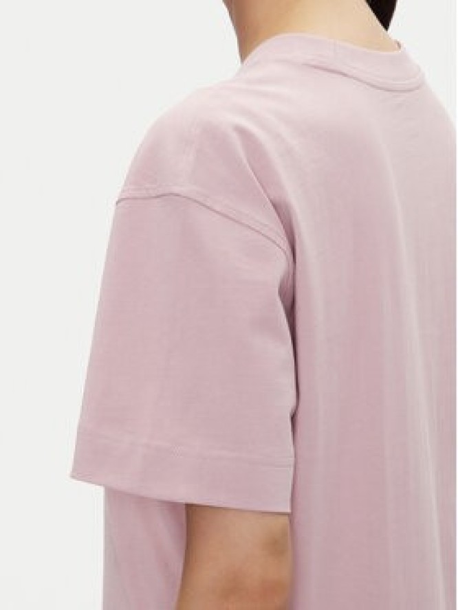 Lee T-Shirt Pocket 112363619 Fioletowy Relaxed Fit