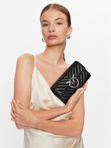Pinko Torebka Love One Wallet C PE 23 PLTT 100062 A0GK Czarny