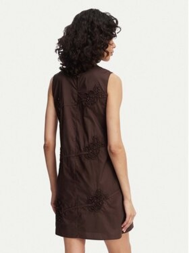 Marella Sukienka codzienna Barca 2613221302 Brązowy Regular Fit