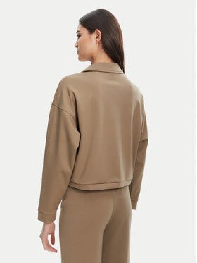 Guess Bluza V5YL08 KCX42 Brązowy Regular Fit