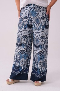 Satynowe spodnie Marina PLUS SIZE OVERSIZE XXL