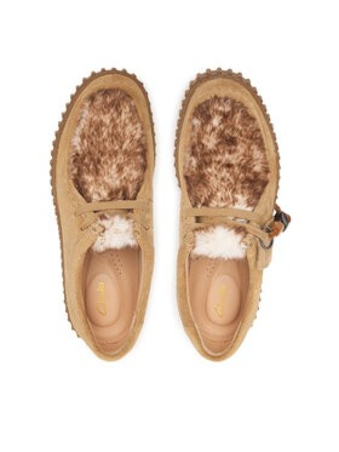 Clarks Półbuty Torhill Bee 26327766 Beżowy