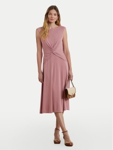 LAUREN RALPH LAUREN Sukienka codzienna 250872090014 Różowy Regular Fit
