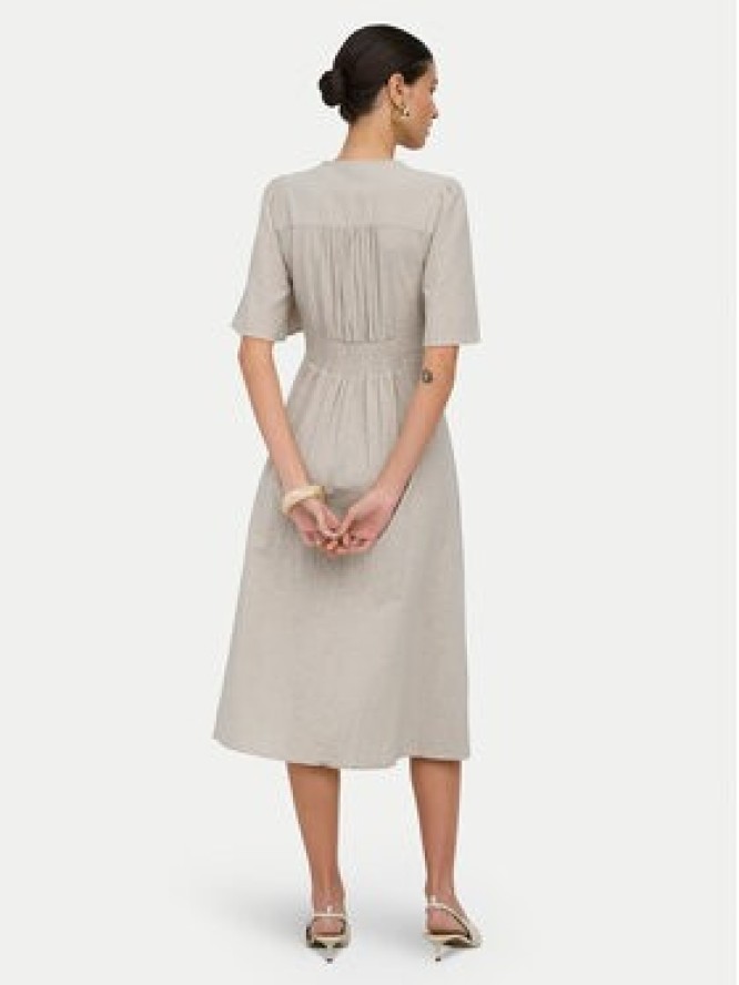 ONLY Sukienka codzienna Tizana 15373535 Beżowy Regular Fit