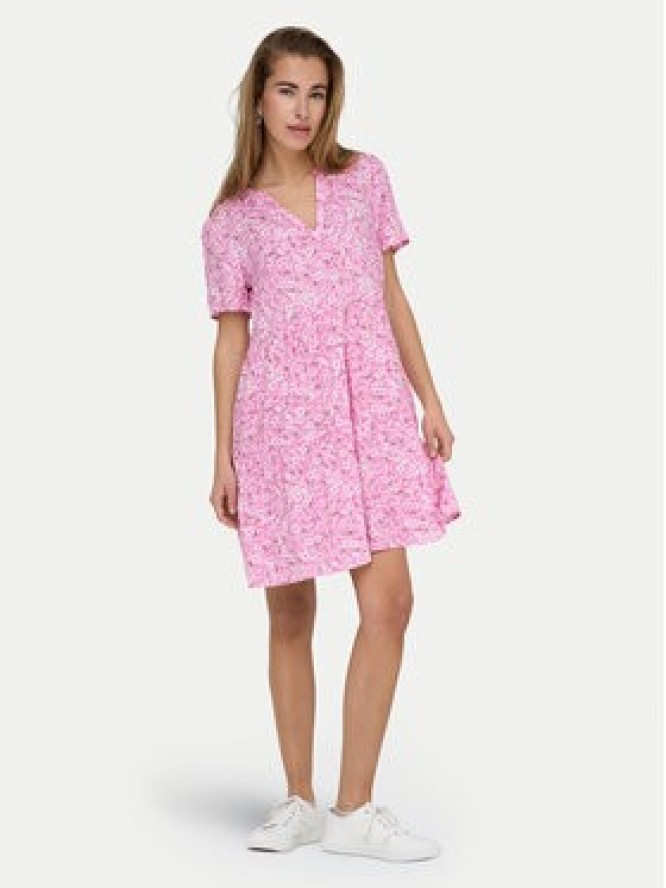 ONLY Sukienka letnia Zally 15262674 Różowy Regular Fit