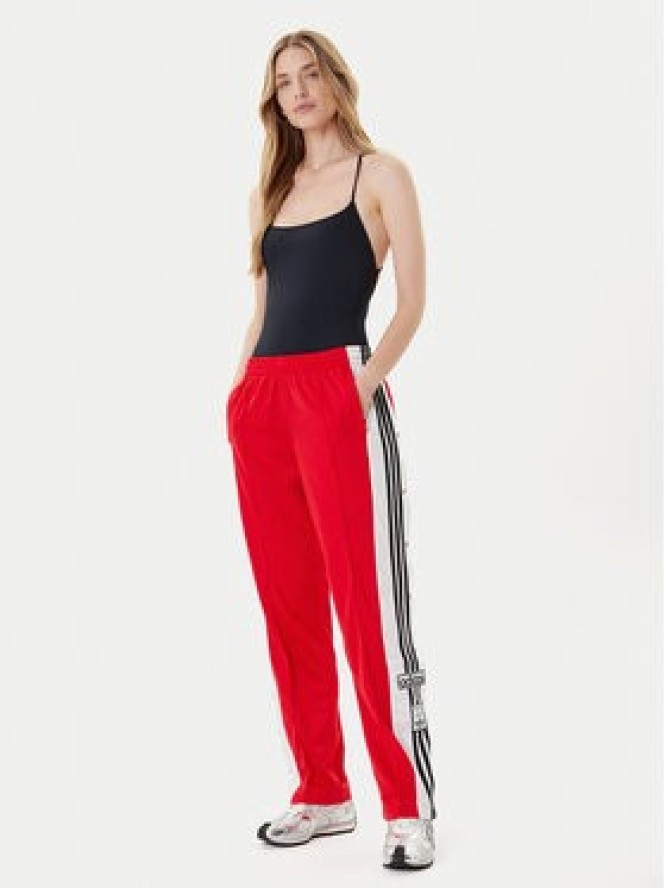 adidas Spodnie dresowe Adibreak JY1354 Czerwony Loose Fit