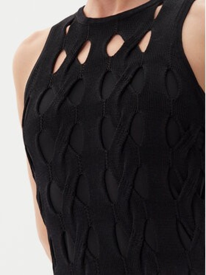 PINKO Sukienka dzianinowa Allan 105190 A2LW Czarny Regular Fit