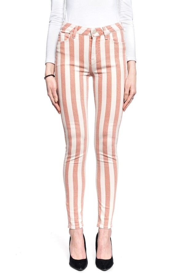 SPODNIE DAMSKIE LEE SKINNY HIGH WAIST TERACOTTA L626LIMG 112114249