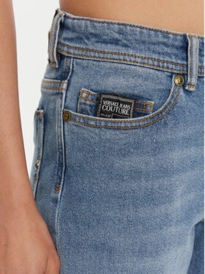 Versace Jeans Couture Jeansy 78HAB5D8 Granatowy Slim Fit