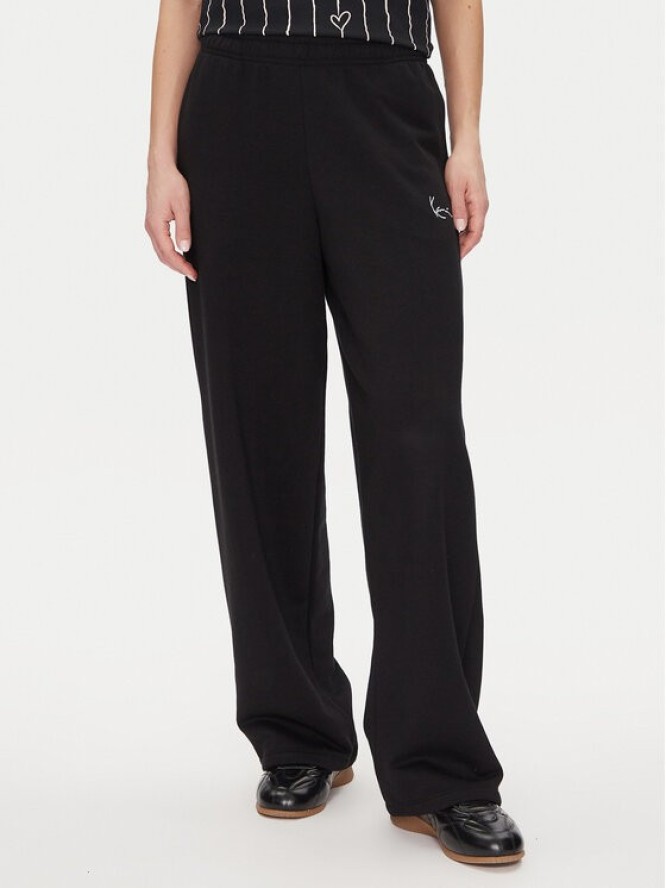 Karl Kani Spodnie dresowe Signature Os 61030062 Czarny Relaxed Fit