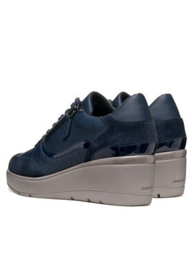 Geox Sneakersy D Ilde D46RAA 05422 C4002 Granatowy
