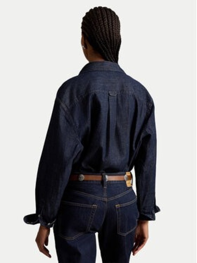 Polo Ralph Lauren Koszula jeansowa 211B17136001 Granatowy Regular Fit