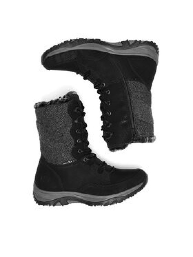 Rieker Botki M9643-01 Czarny