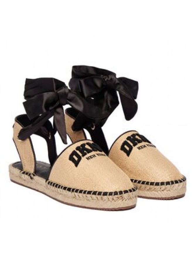 DKNY Espadryle Madelise K2612113 Brązowy