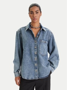 Patrizia Pepe Koszula jeansowa 8C0833/D108-CB05 Niebieski Regular Fit