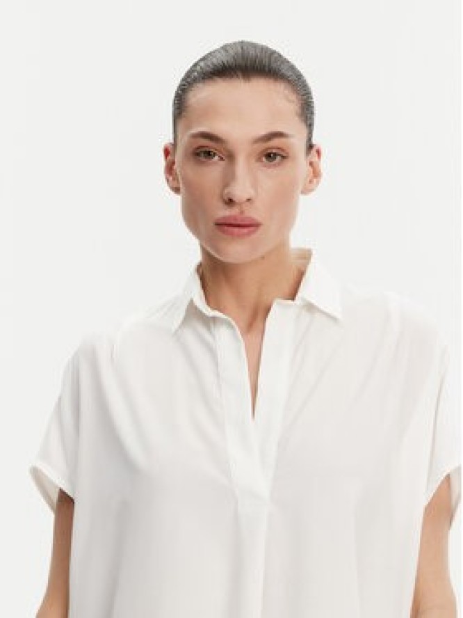 French Connection Bluzka 72MZN Biały Relaxed Fit