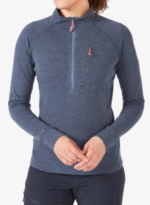 Bluza damska bez kaptura Rab Nexus Pull On