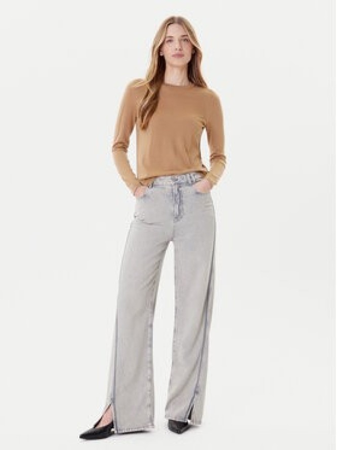 BOSS Sweter Ferpina 50544987 Beżowy Slim Fit