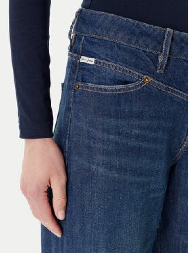 Guess Jeans Jeansy W5BA2Y D0026 Granatowy Regular Fit