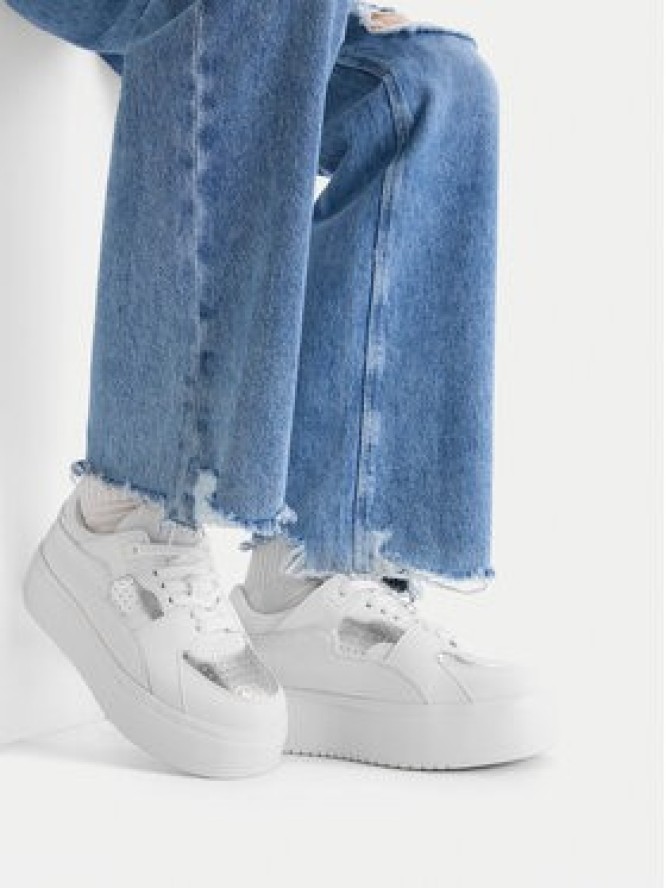 Badura Sneakersy CEO-ARNA-01 Srebrny