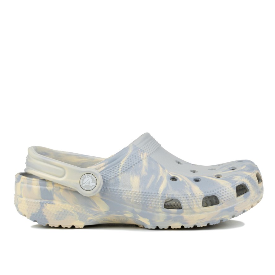 Klapki damskie sportowe Crocs CLASSIC MARBLED CLOG
