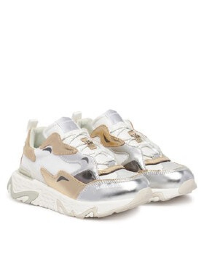 KARL LAGERFELD Sneakersy KL62425A Srebrny