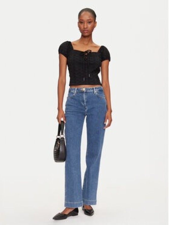 Guess Bluzka W5GP13 KCVA1 Czarny Slim Fit