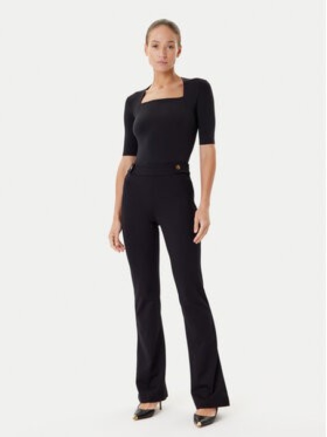 Guess Spodnie materiałowe W5YB0I KCMU2 Czarny Regular Fit