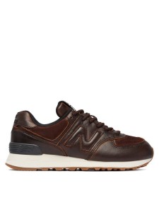 New Balance Sneakersy W574HM Brązowy ciemny