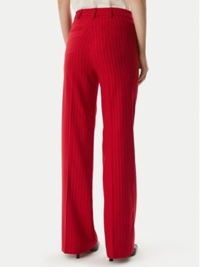 Morgan Spodnie materiałowe 261-PLOVE.F Czerwony Regular Fit