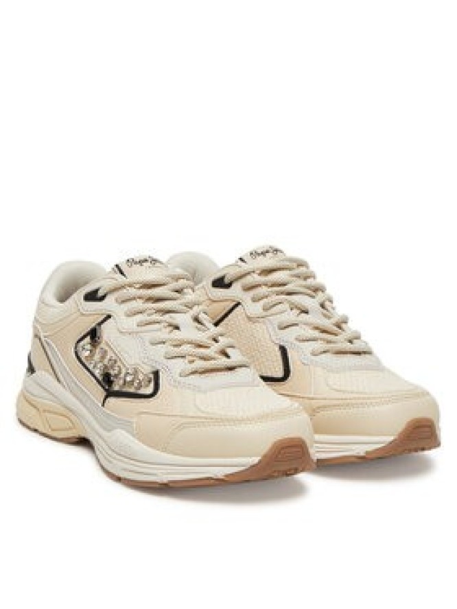 Pepe Jeans Sneakersy PLS60029 Écru
