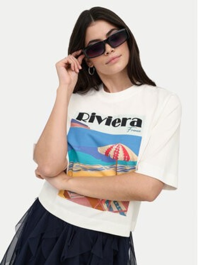 ONLY T-Shirt Vega 15375753 Biały Regular Fit