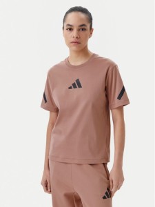 adidas T-Shirt Z.N.E. JC9311 Różowy Regular Fit