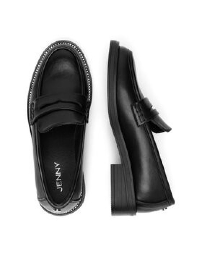 JENNY Mokasyny HY23396-1 Czarny