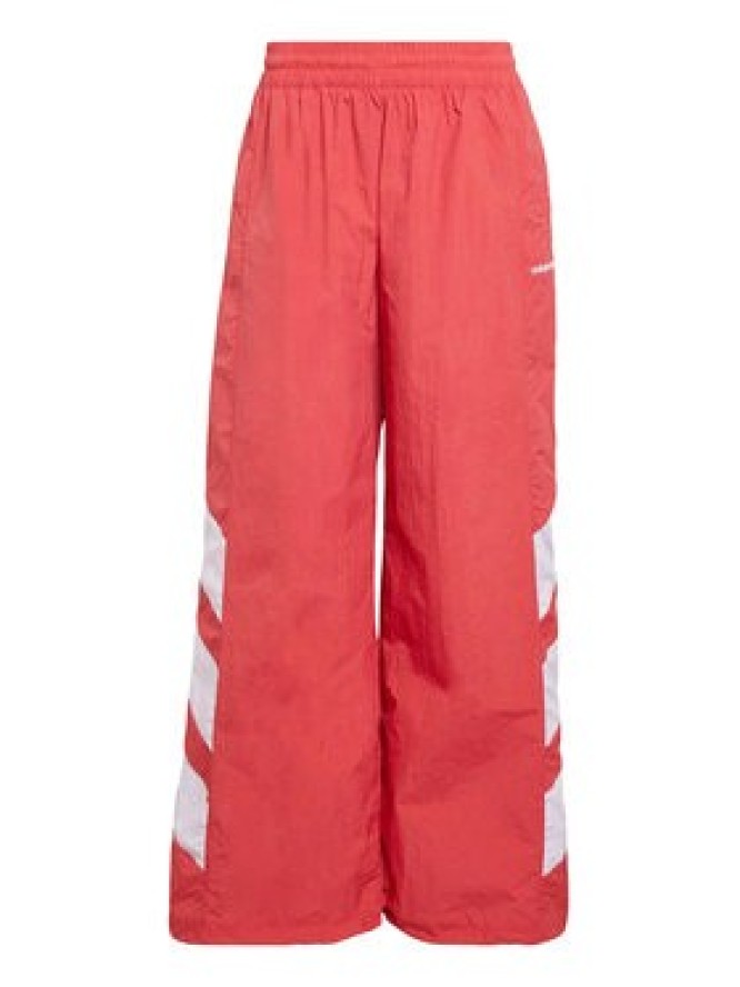 adidas Spodnie dresowe Blocked Washed KD8791 Czerwony Loose Fit