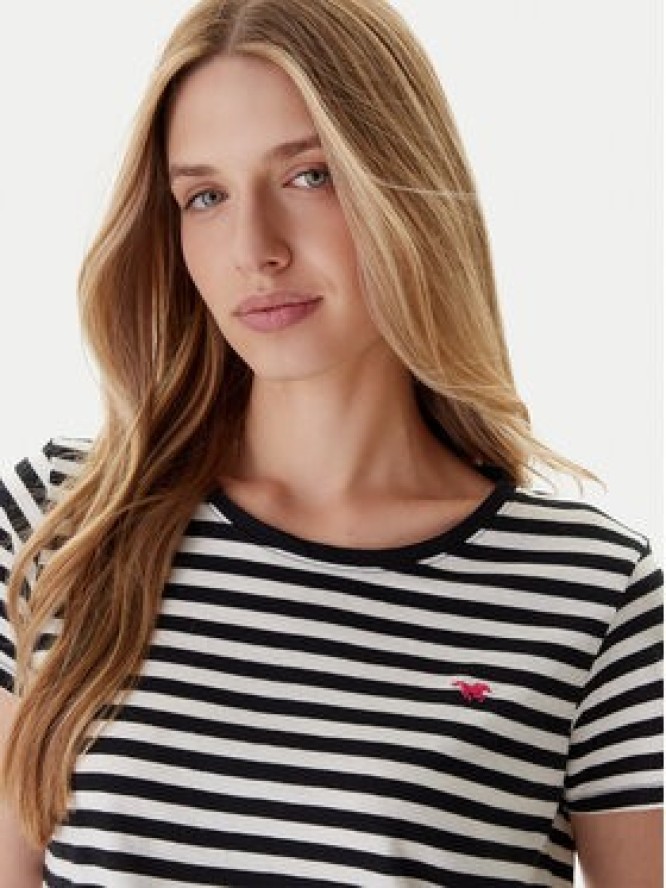 Mustang T-Shirt Alma 1016756 Czarny Regular Fit