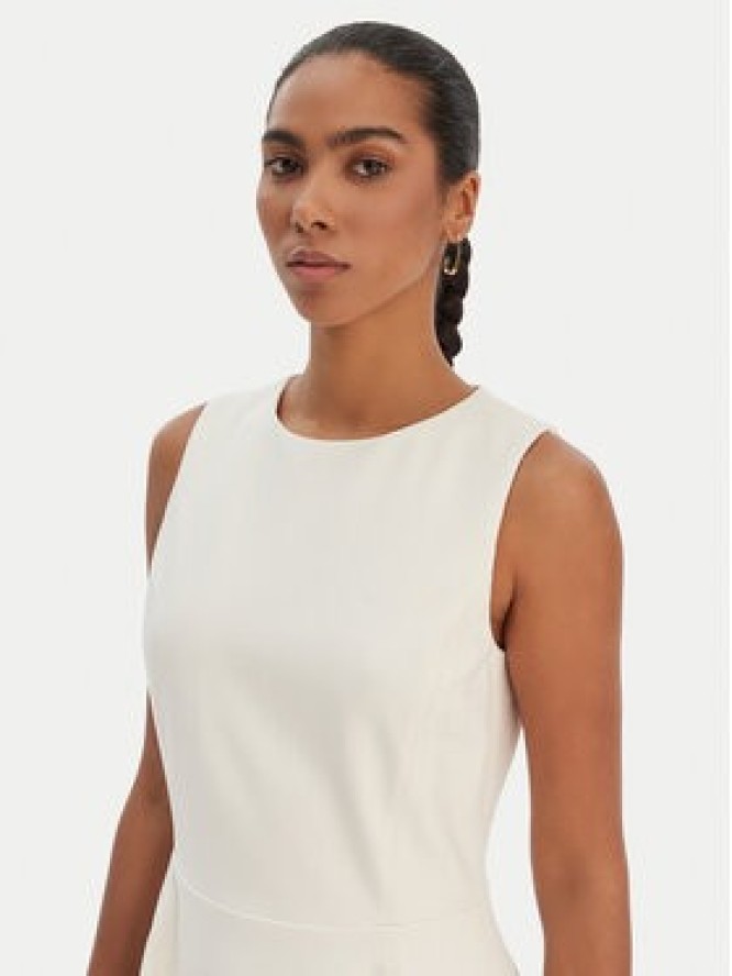 LAUREN RALPH LAUREN Sukienka koktajlowa 200980935002 Écru Slim Fit