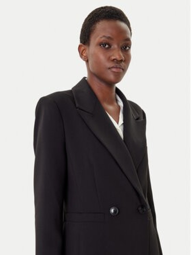 French Connection Płaszcz przejściowy 70ZAA Czarny Regular Fit