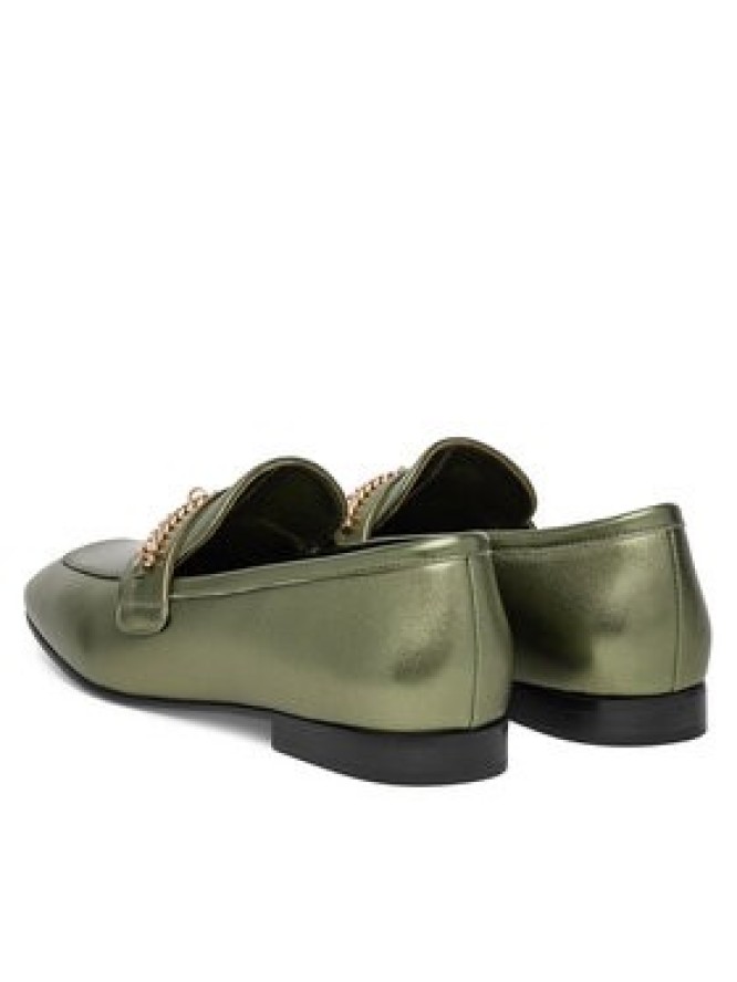 Eva Minge Loafersy CYNIA-LT2513-37 Zielony